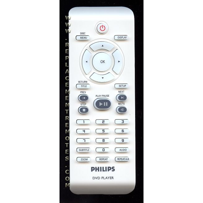 Philips RC2020 DVD Remote Control