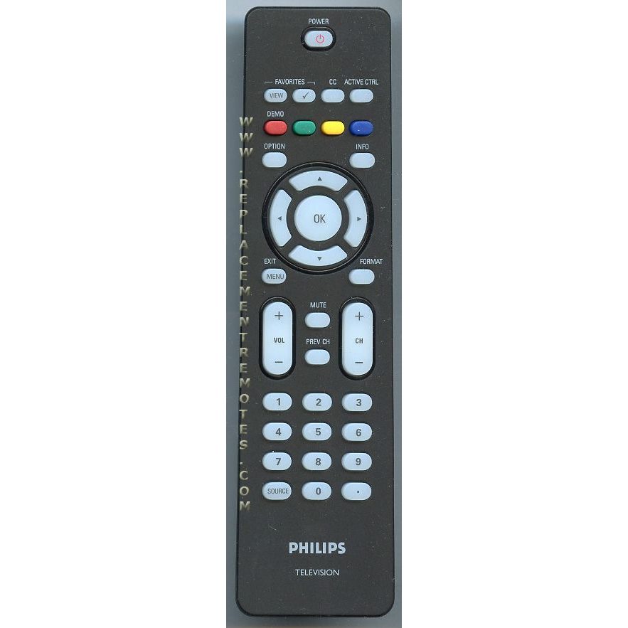 Philips RC2033601/01 TV Remote Control