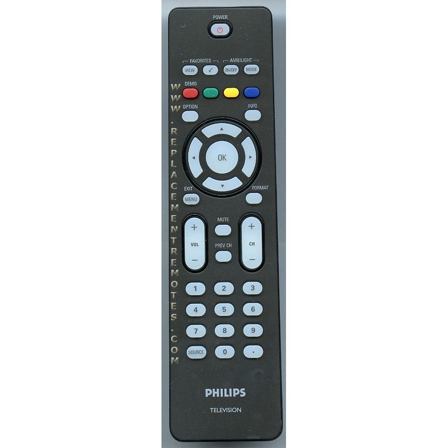 Philips RC2033602/01 TV Remote Control