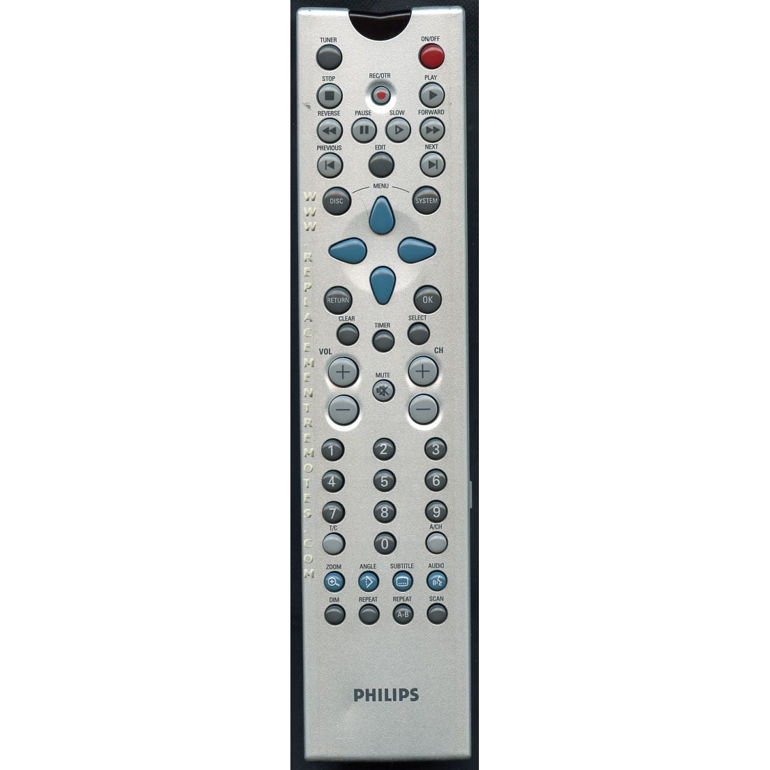 Philips RC2051/01 DVDR Remote Control