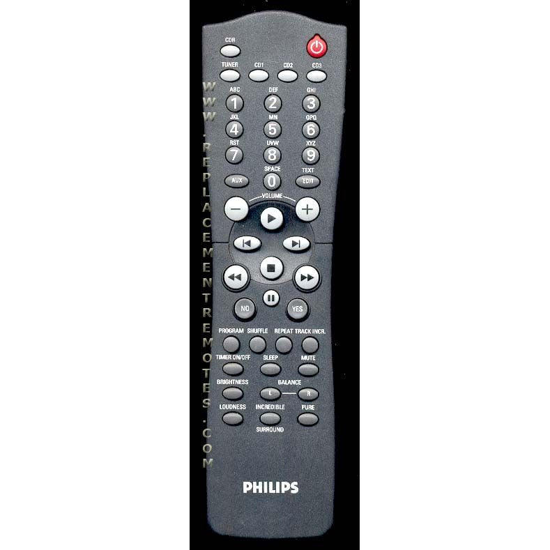 Philips RC2505/01 Audio Remote Control