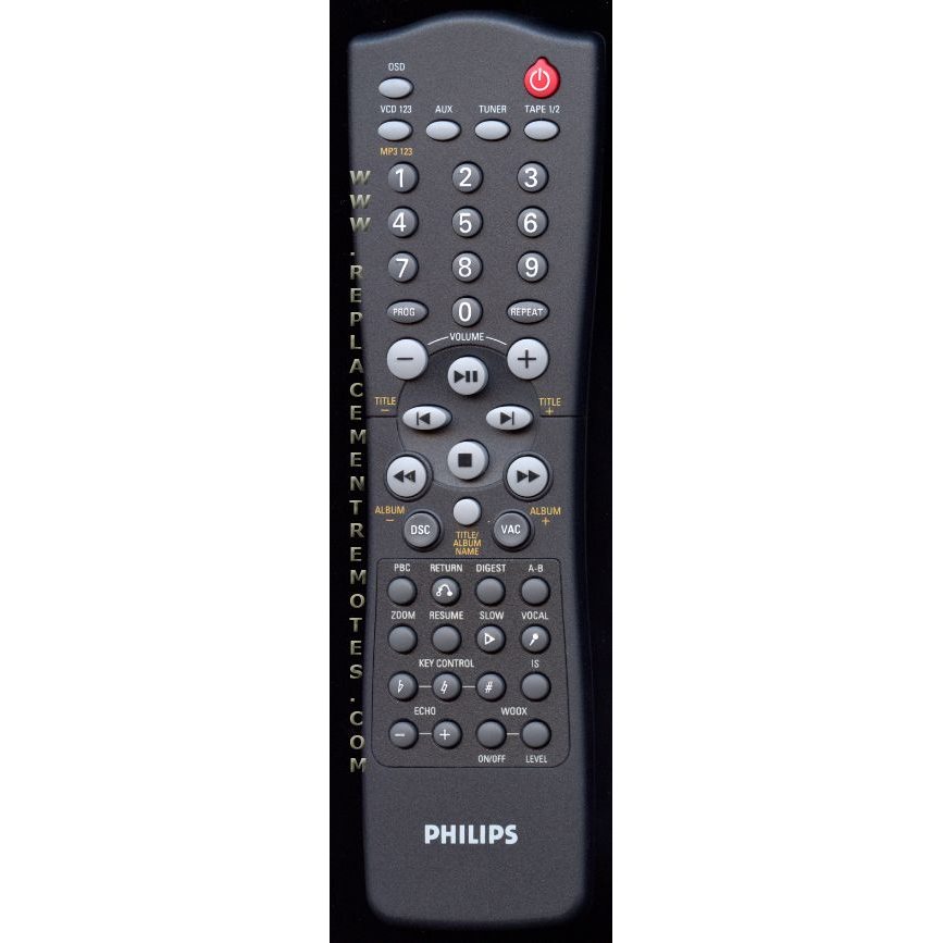 Philips RC25104/01 Home Theater Remote Control