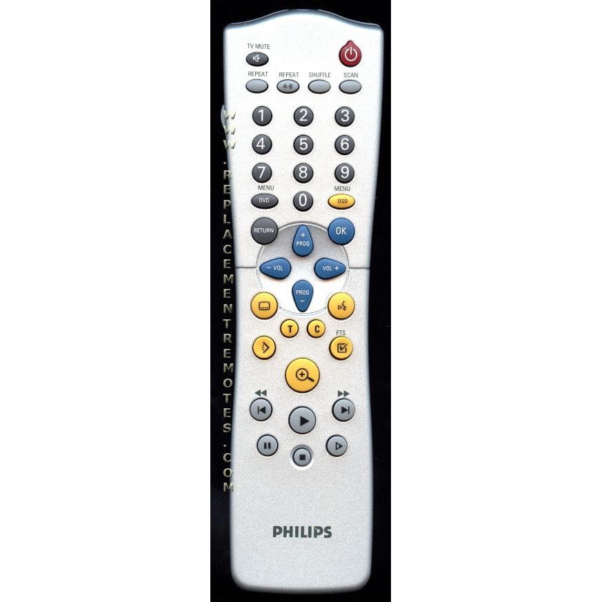 Philips RC2553/01 DVD Remote Control