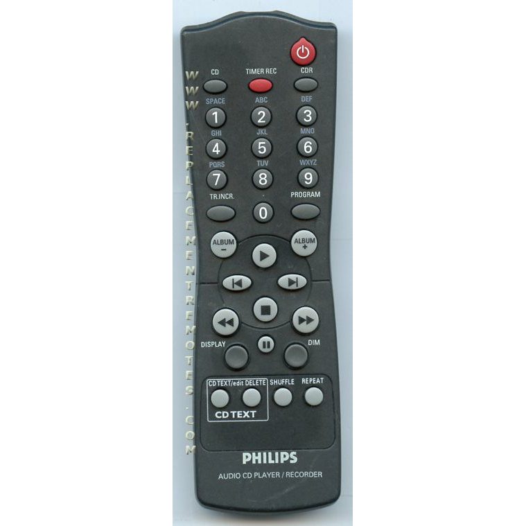 Philips RC283105/01 Audio Remote Control