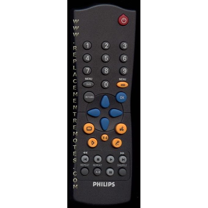 Philips RC283202/01 DVD Remote Control