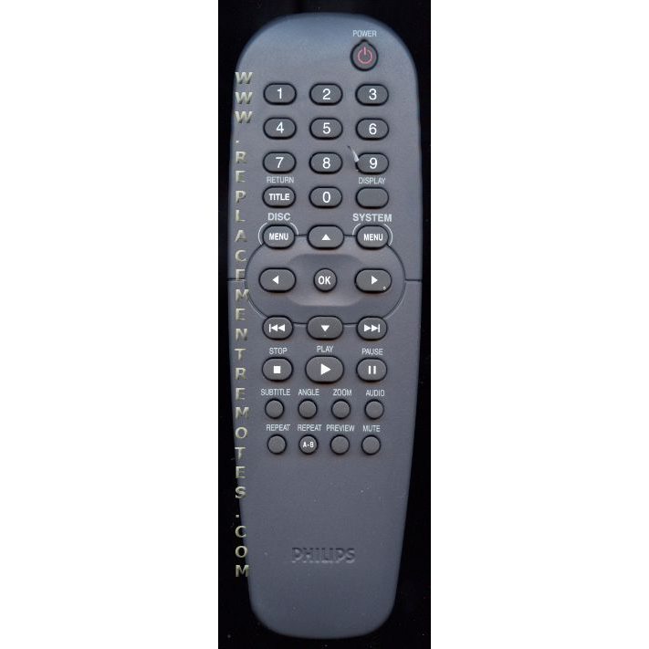 Philips RC2K14 DVD Remote Control