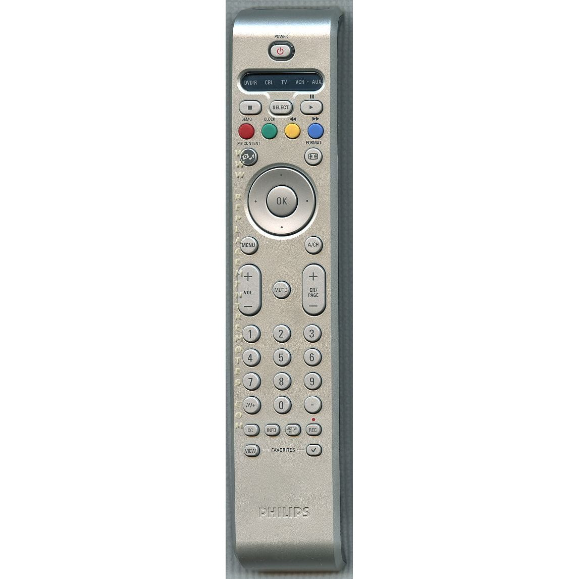 Philips RC4346/01B TV Remote Control