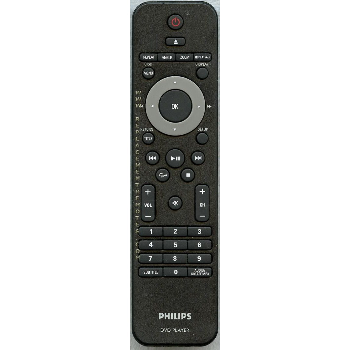 Philips RC5210 DVD Remote Control