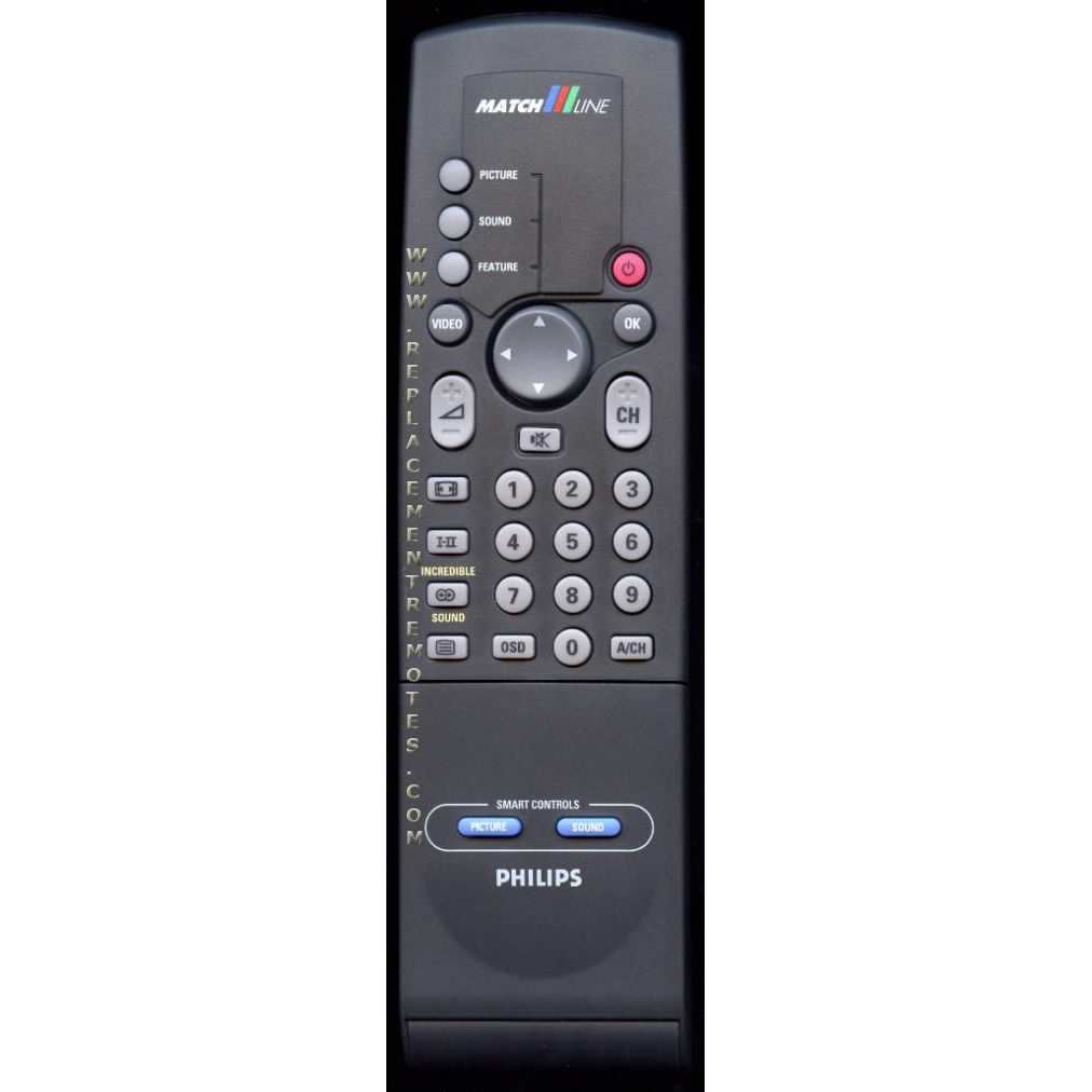 Philips RC8151/01 TV Remote Control