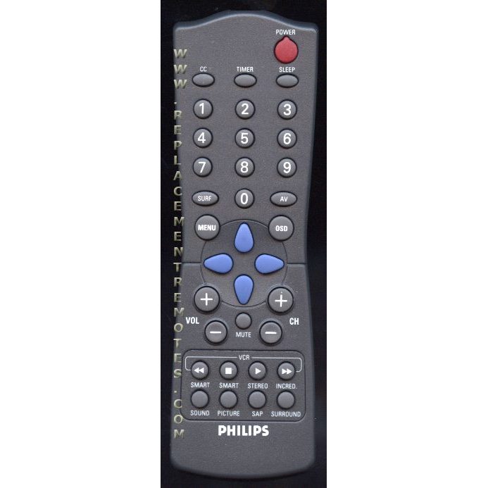 Philips RCL9BC/JJ03 TV Remote Control