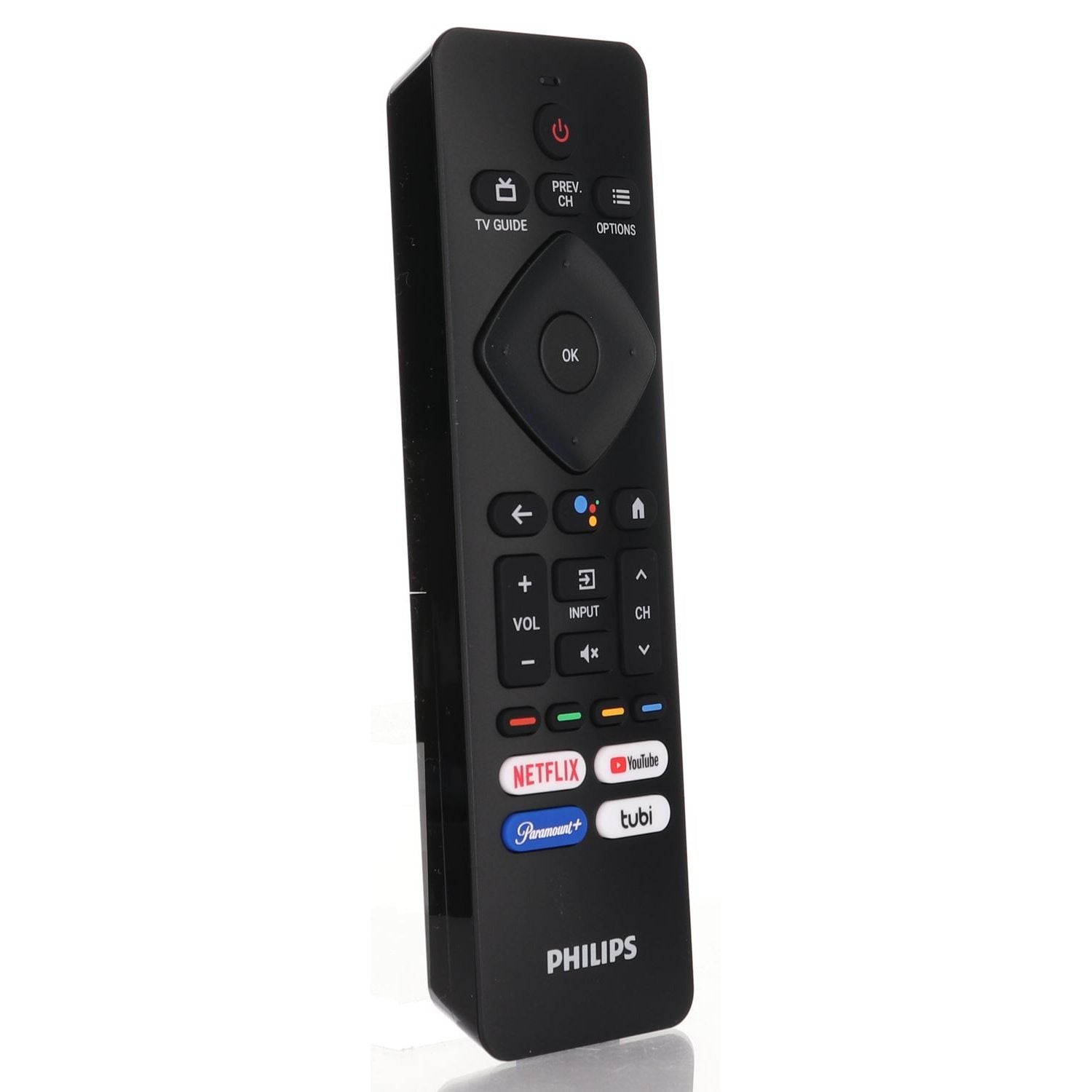 Télécommande Philips RF439A Android avec commande vocale pour téléviseur (Netflix, YouTube, Paramount+, Tubi) - URMT26CND001