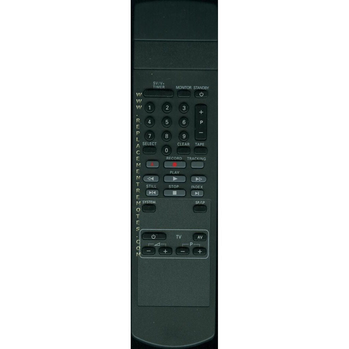 Philips RT165/201 Consumer Electronics Remote Control