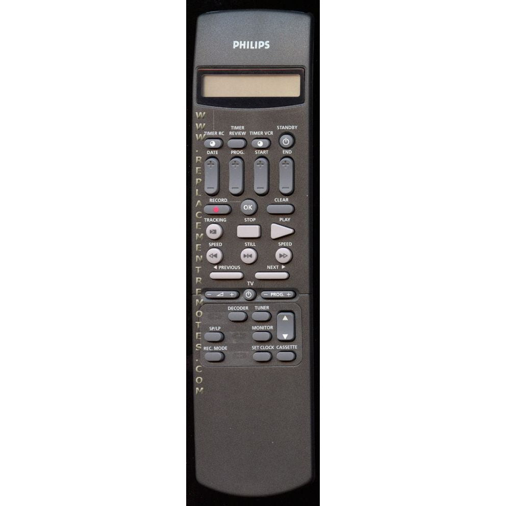 Philips RT244/114 VCR Remote Control