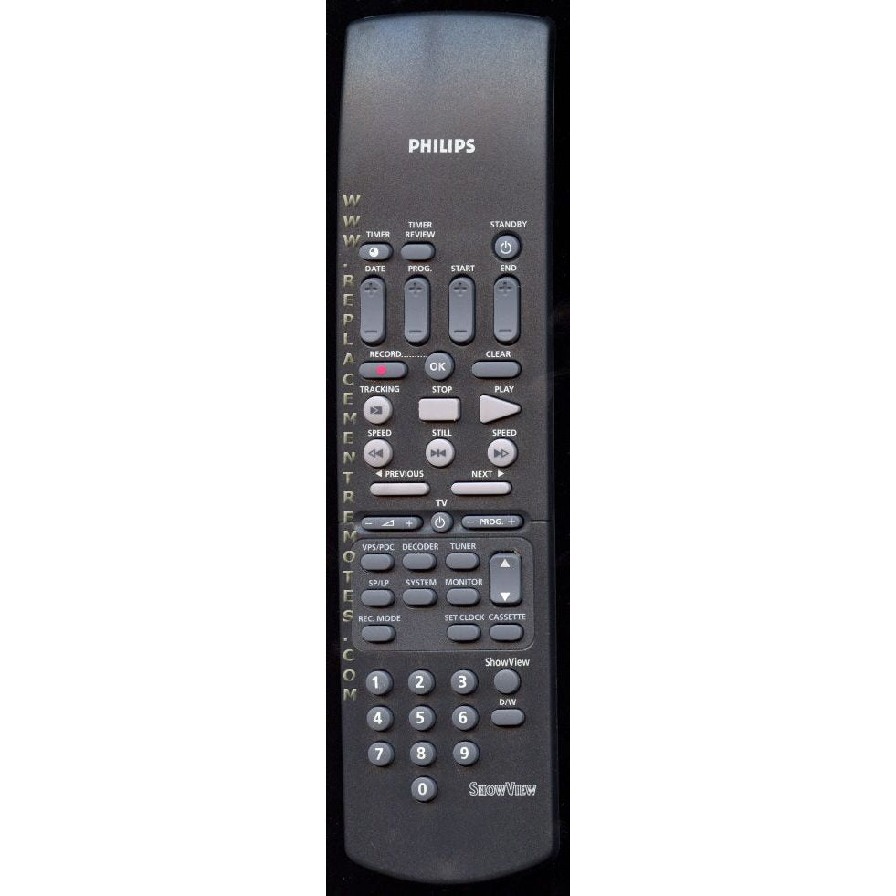 Philips RT750/114 VCR Remote Control