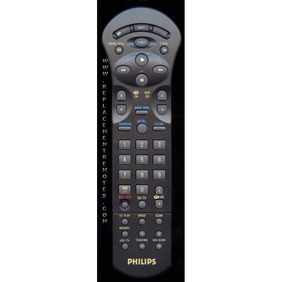 Philips RT8906/01 VCR Remote Control