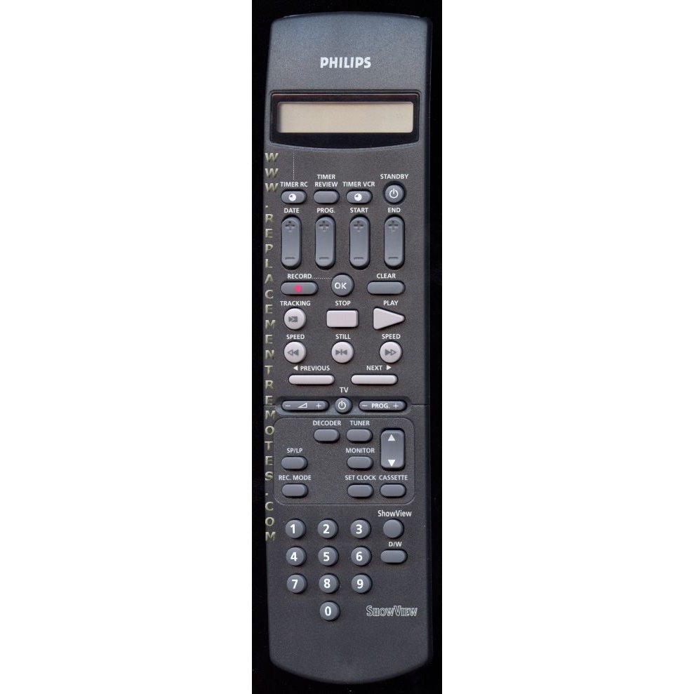 Philips RT943/114 VCR Remote Control