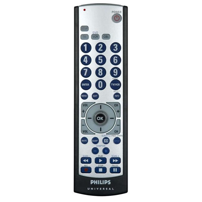 Philips SRU3003/27 3-Device Universal Remote Control