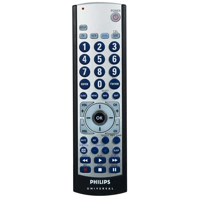 Philips SRU3004/27 4-Device Universal Remote Control