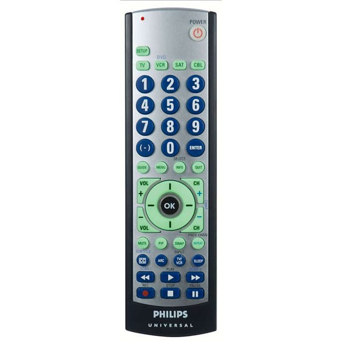 Philips SRU3004WM/17 4-Device Universal Remote Control