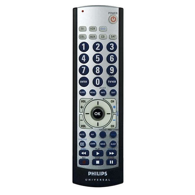 Philips SRU3007/27 Advanced Universal Remote Control