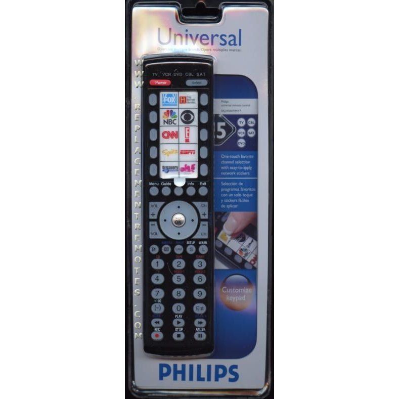 Philips SRU4105WM/17 5-Device Universal Remote Control