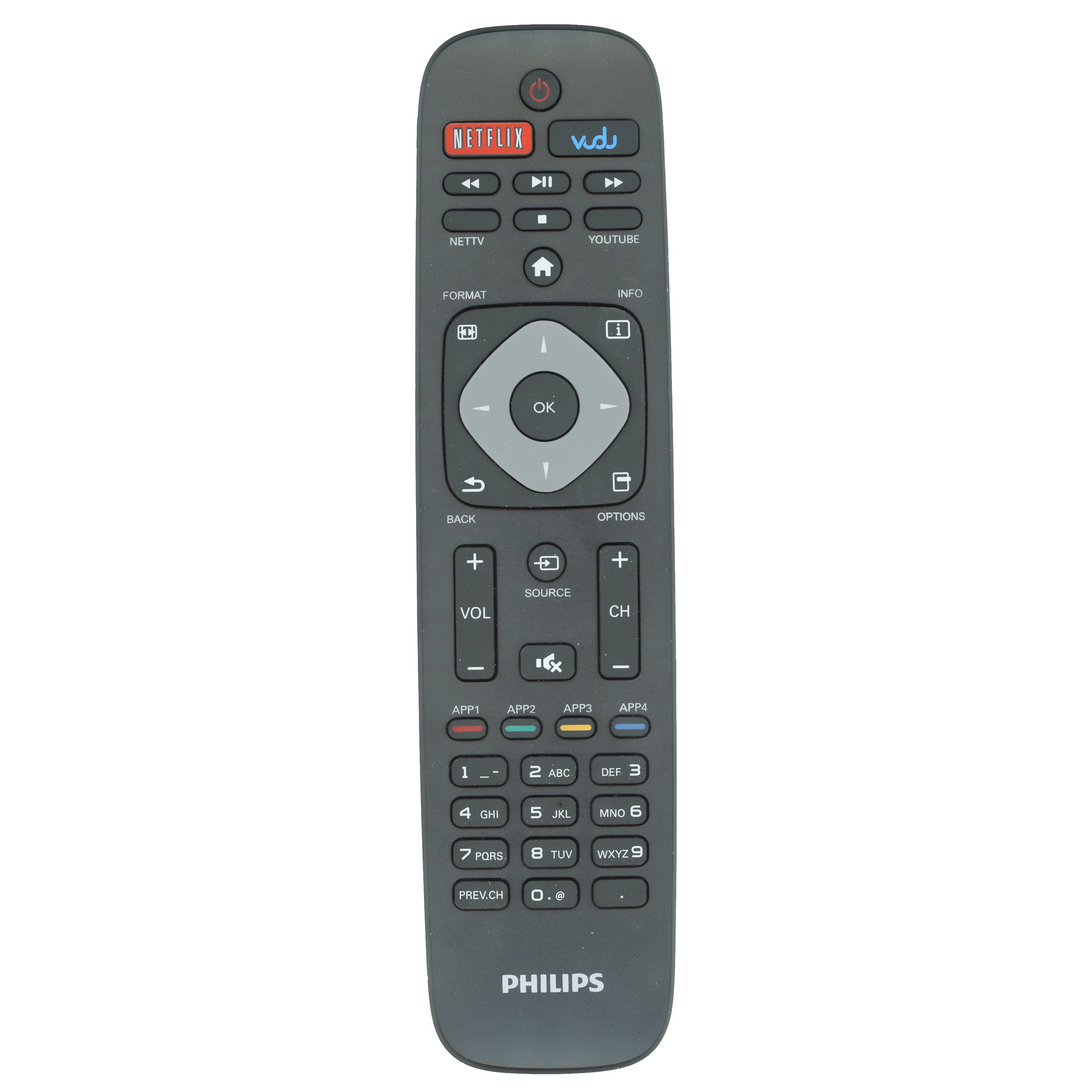 Philips URMT41JHG012 2017 SMART TV Remote Control