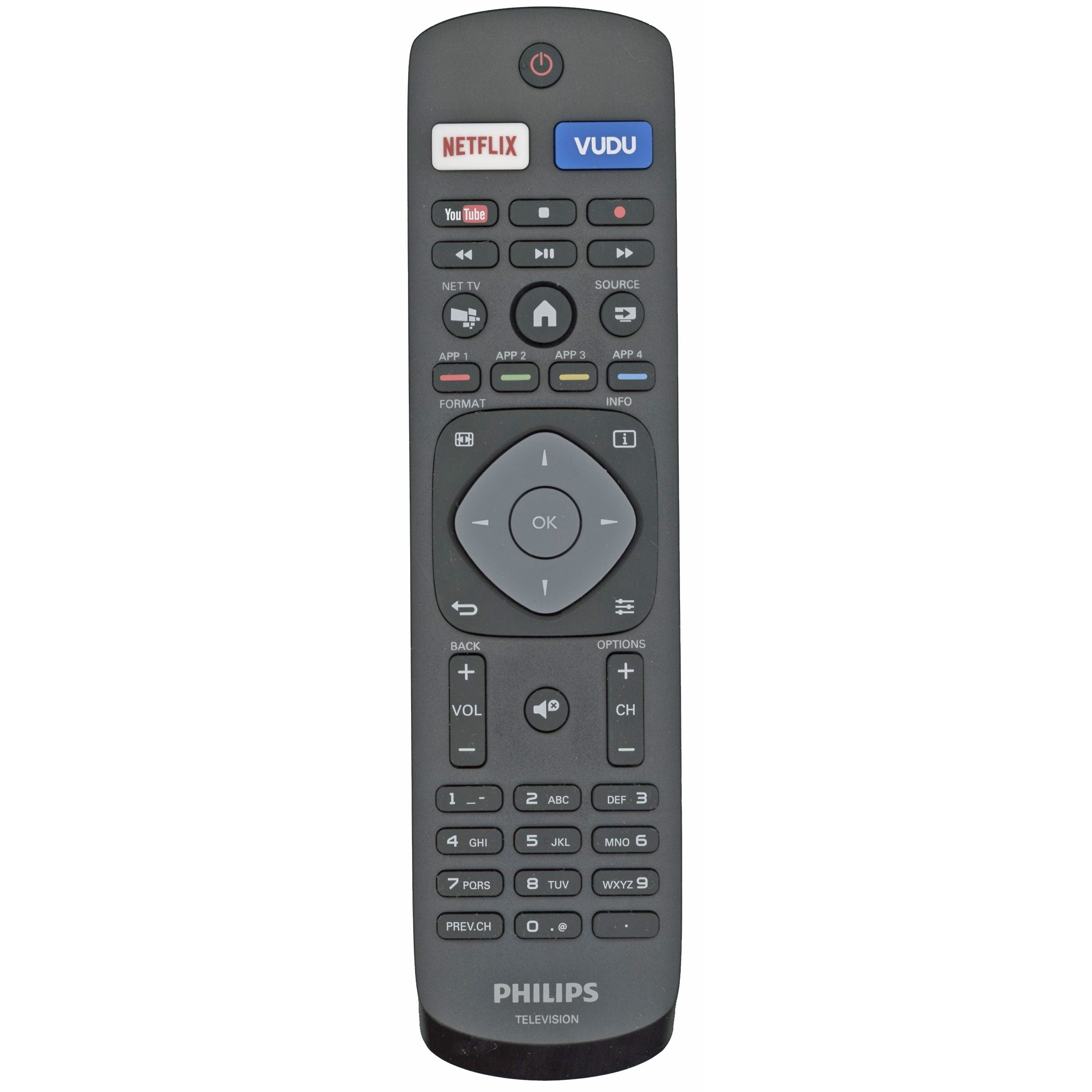 Philips URMT42JHG005 TV Remote Control