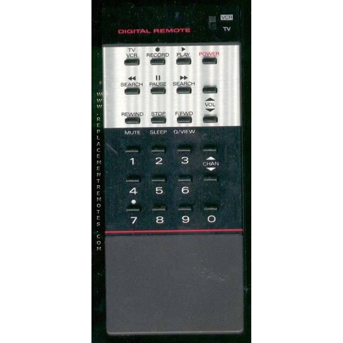 Philips VIN2 VCR Remote Control