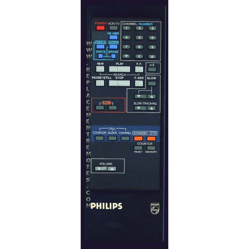 Philips VSQS0658 VCR Remote Control