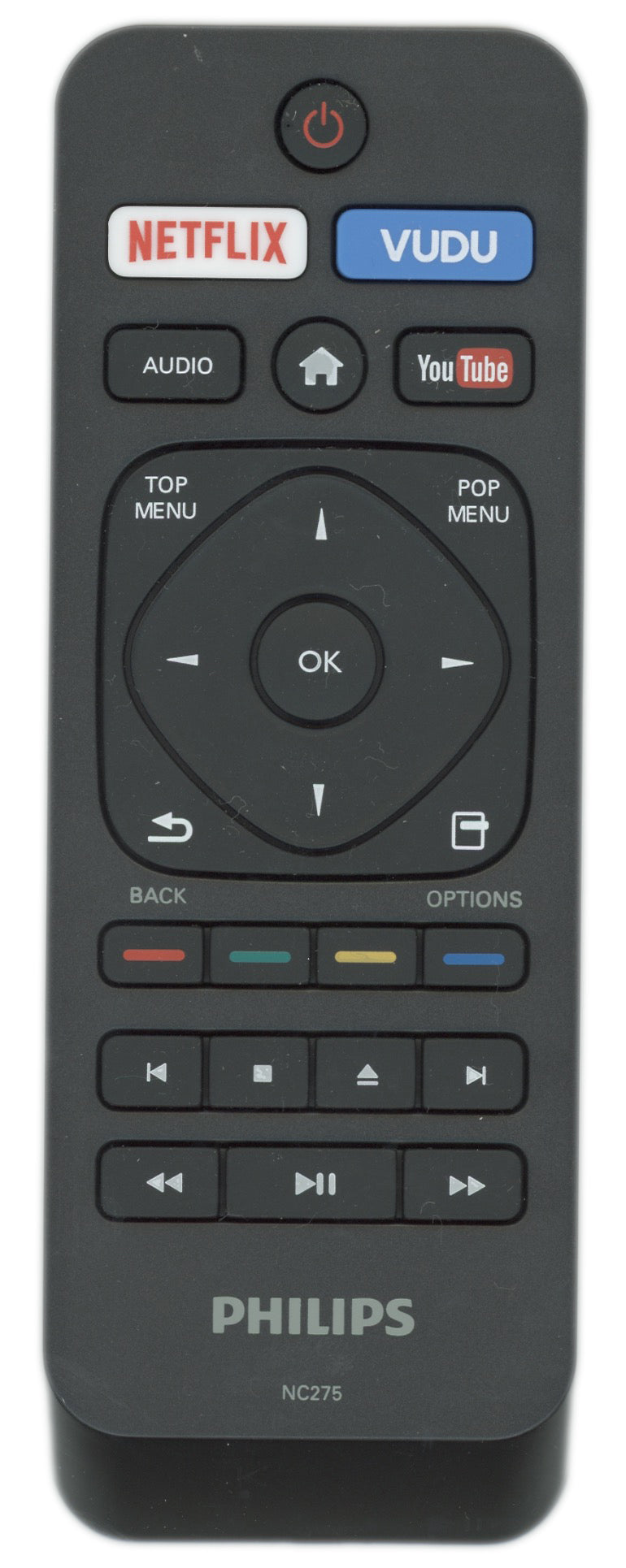 Philips NC275UH Blu-ray Remote Control