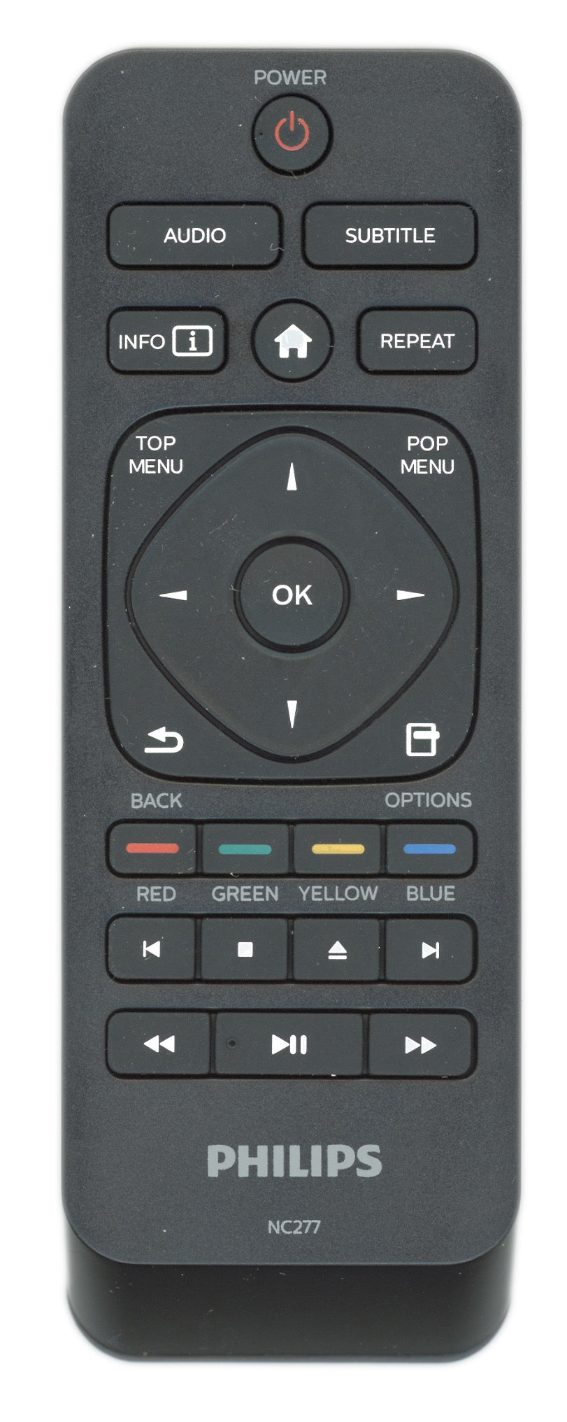 Philips NC277 Blu-ray Remote Control