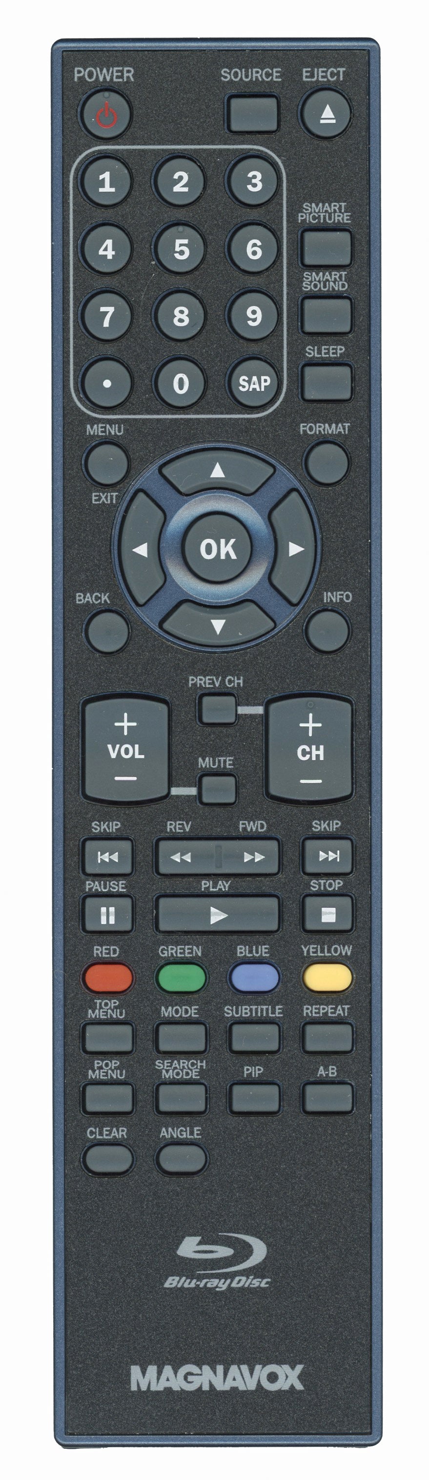 Philips NF034UD TV/DVD Remote Control