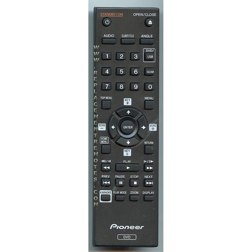 Pioneer 076E0PP161 DVD Remote Control