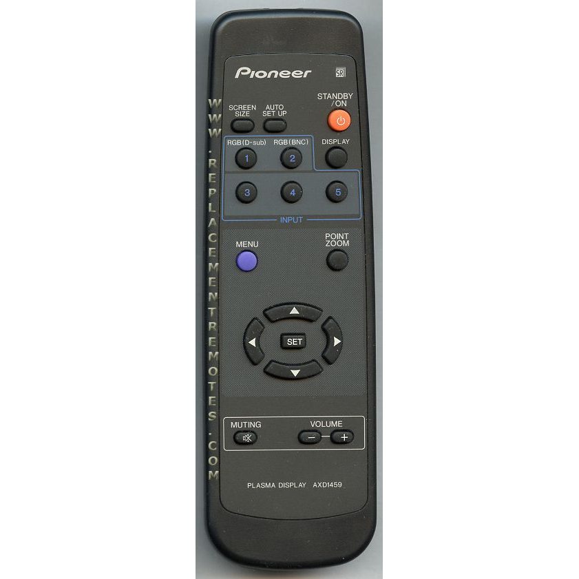 Pioneer AXD1459 Projector Remote Control