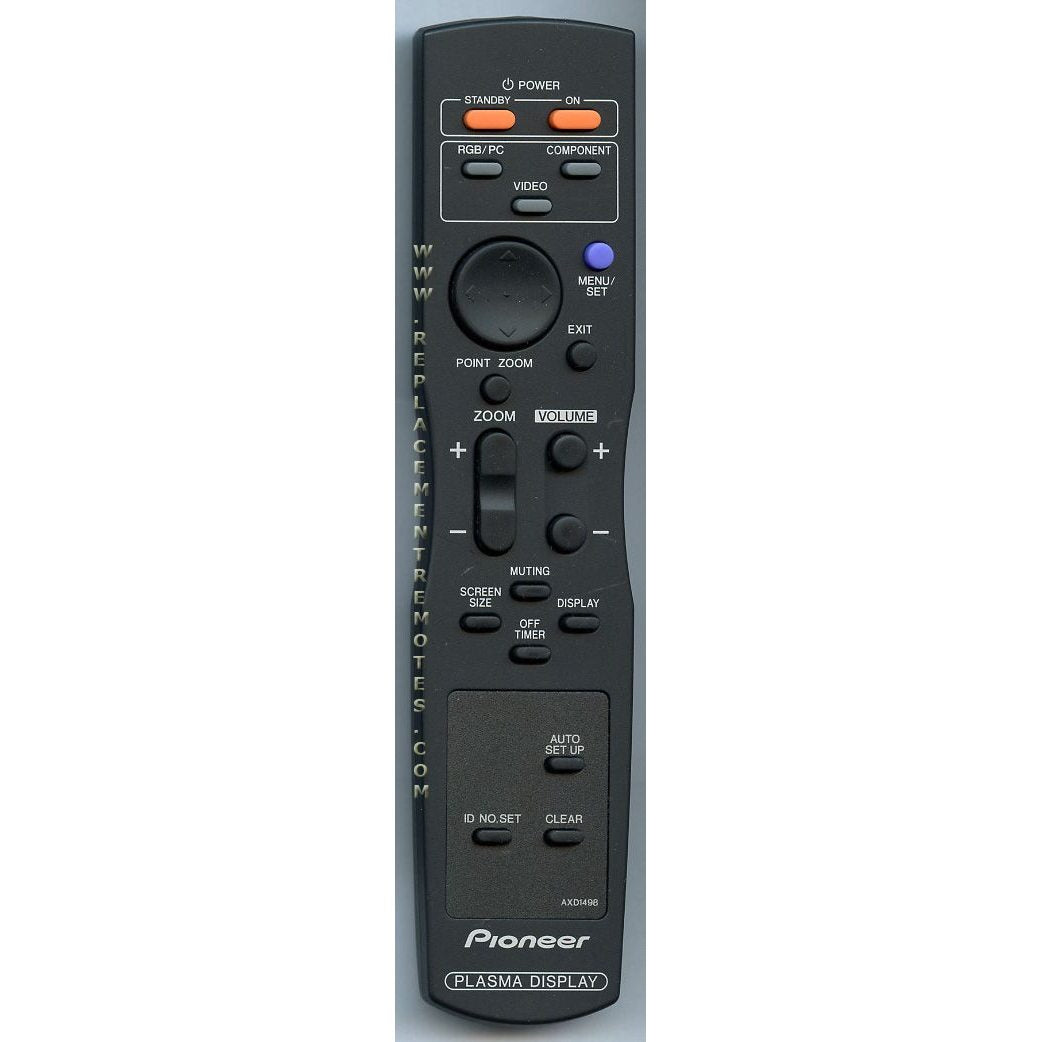 Pioneer AXD1498 Monitor Remote Control