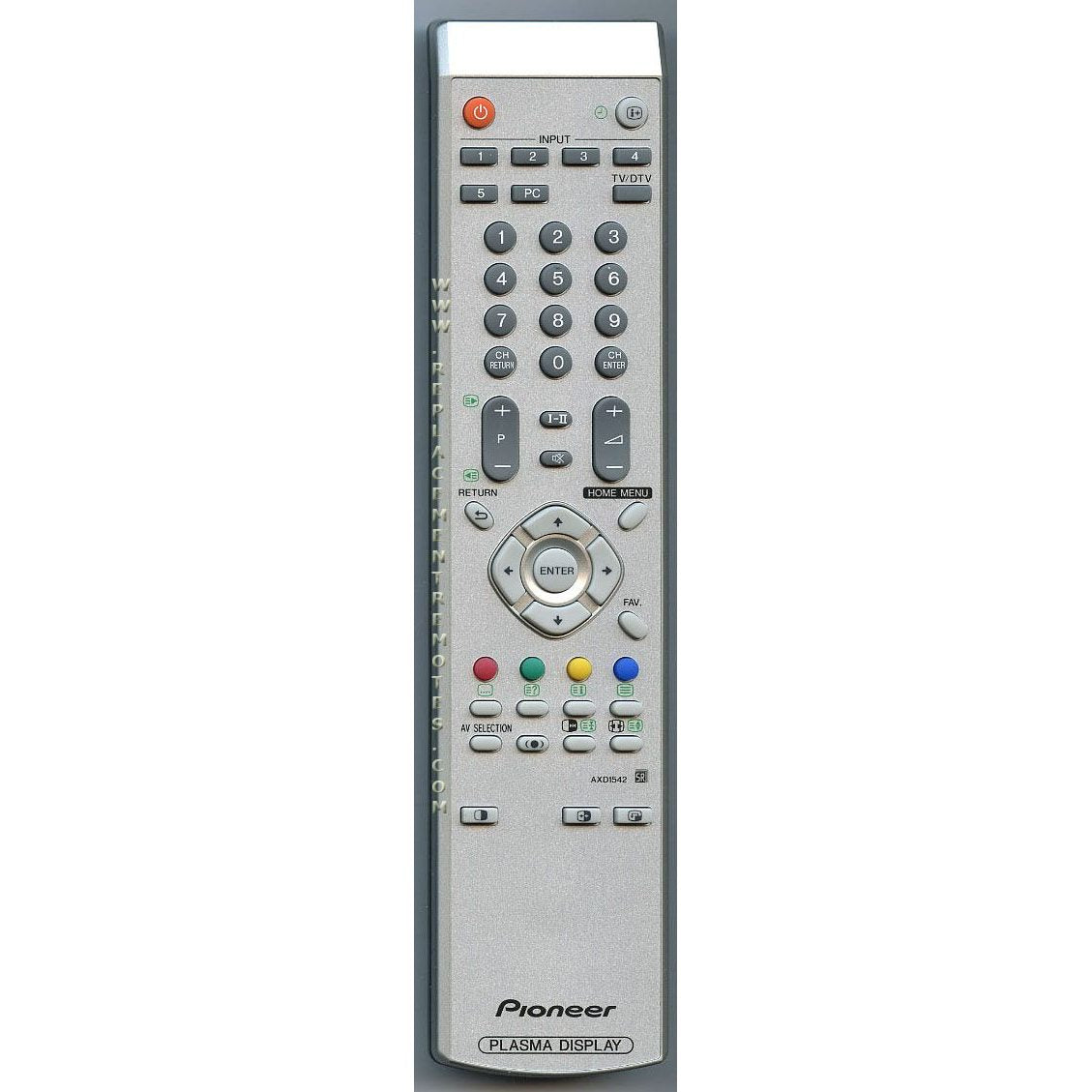 Pioneer AXD1542 Audio Remote Control