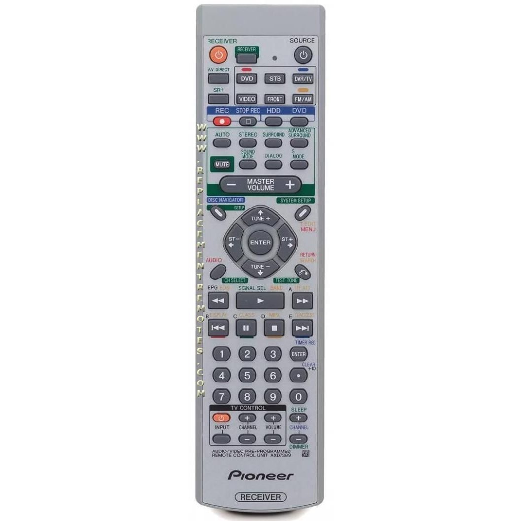 Pioneer AXD7389 Audio Remote Control