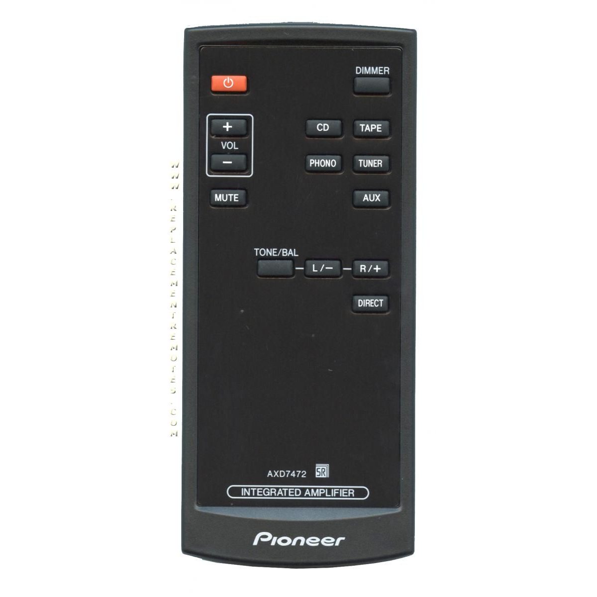 Pioneer AXD7472 Audio Remote Control