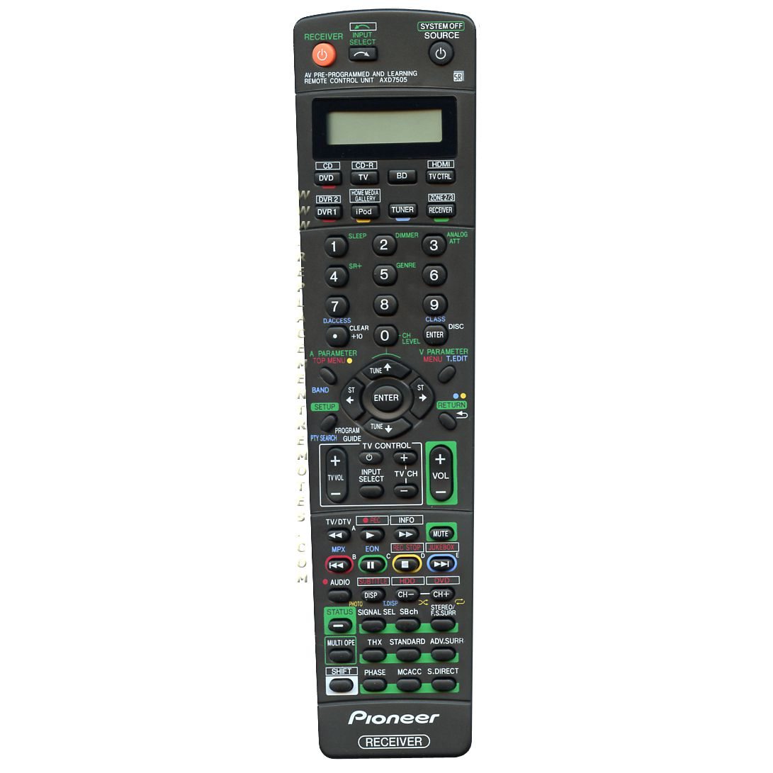 Pioneer AXD7505 Audio Remote Control