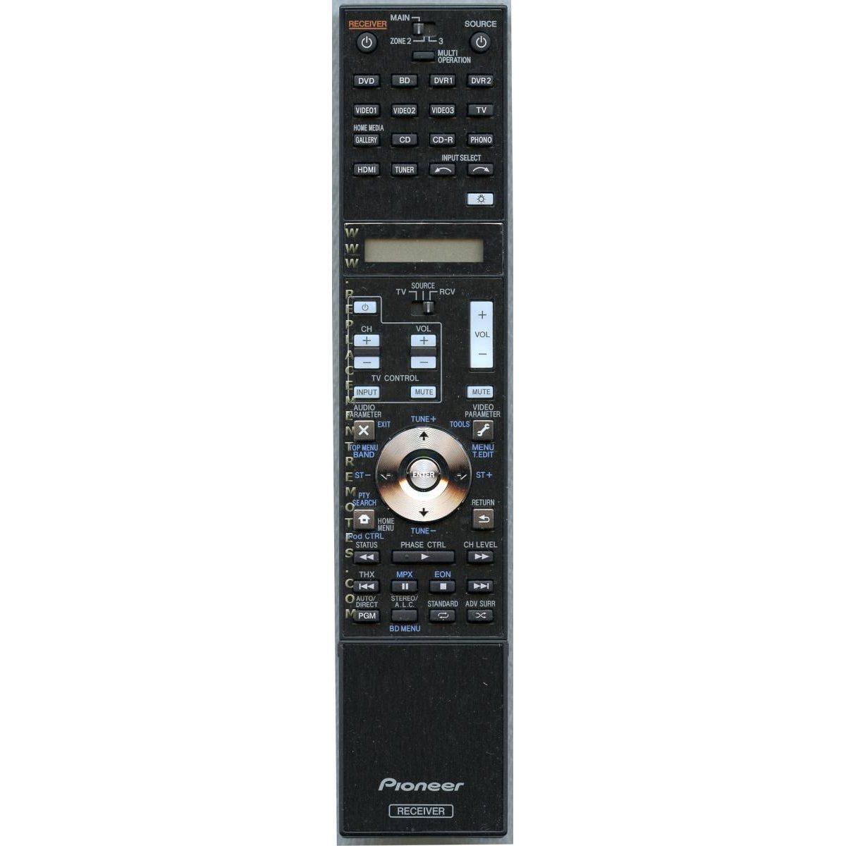 Pioneer AXD7521 Receiver Remote Control