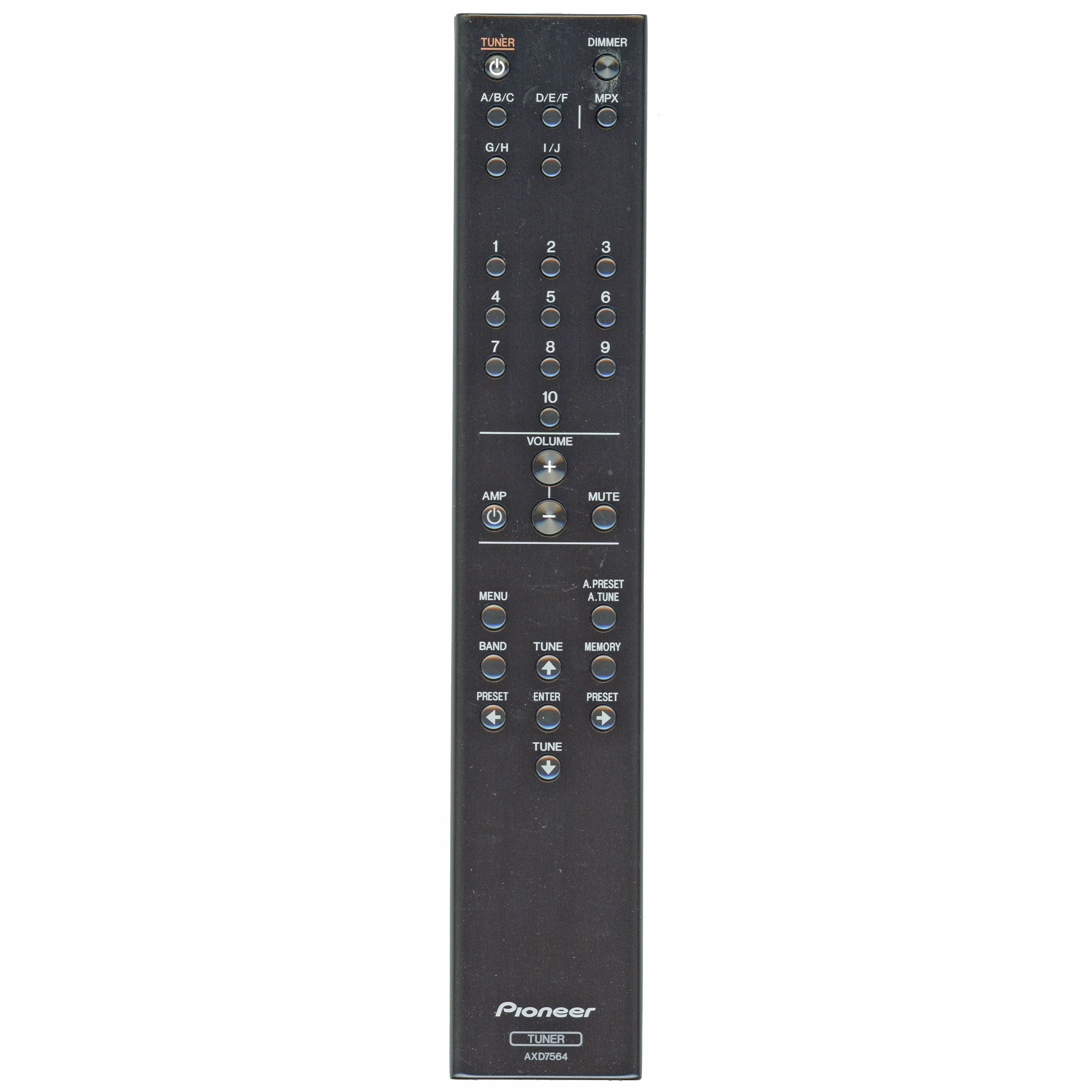 Pioneer AXD7564 Audio Remote Control