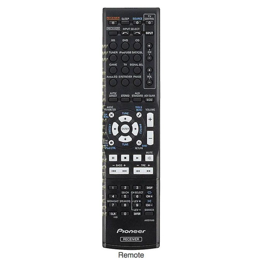 Pioneer AXD7690 Receiver Remote Control