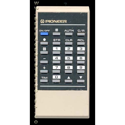 Pioneer BR81 Audio Remote Control