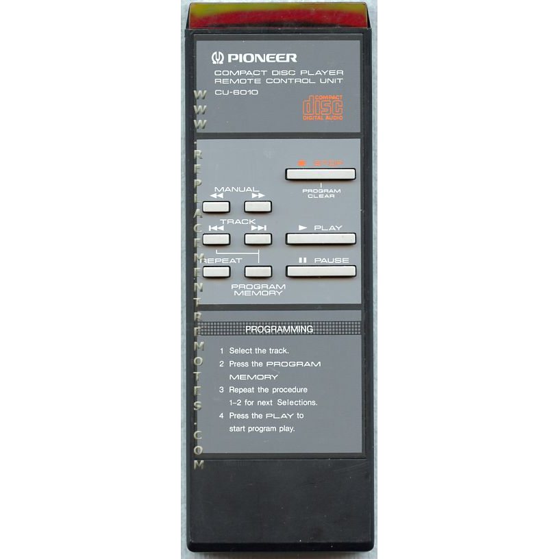 Pioneer CU6010 CD Remote Control