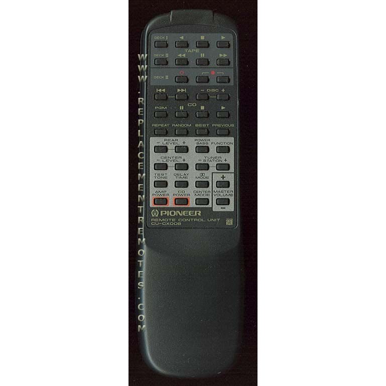 Pioneer CUCX008 Receiver Remote Control