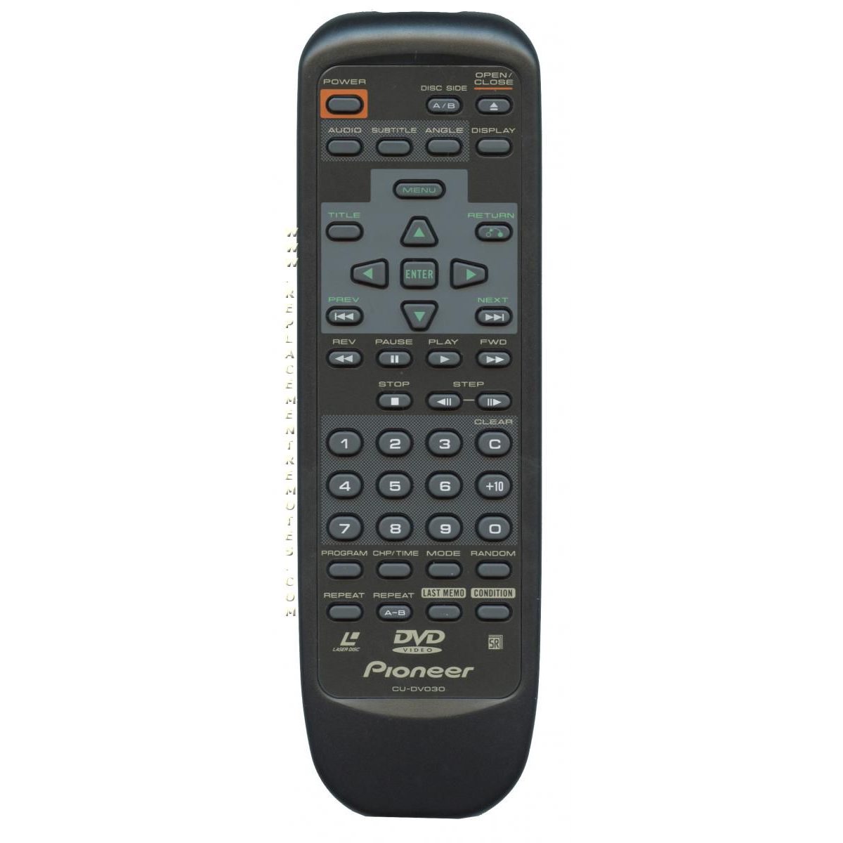 Pioneer CUDV030 Receiver Remote Control