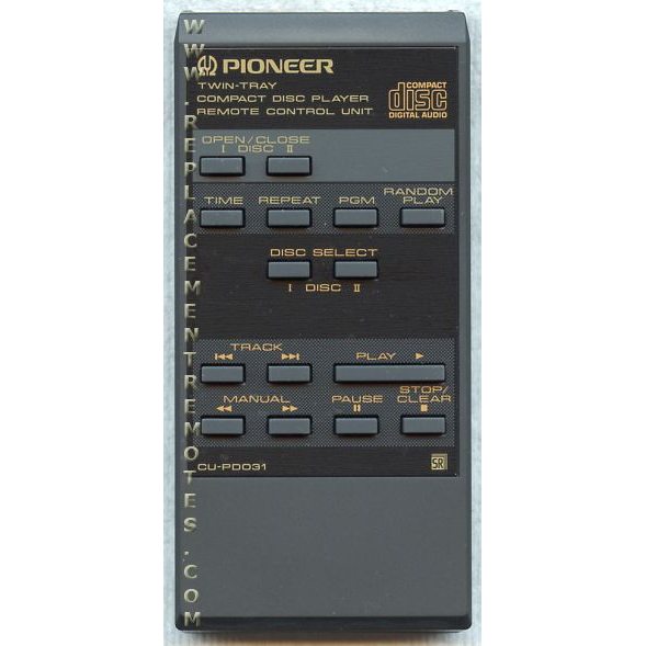 Pioneer CUPD031 CD Remote Control