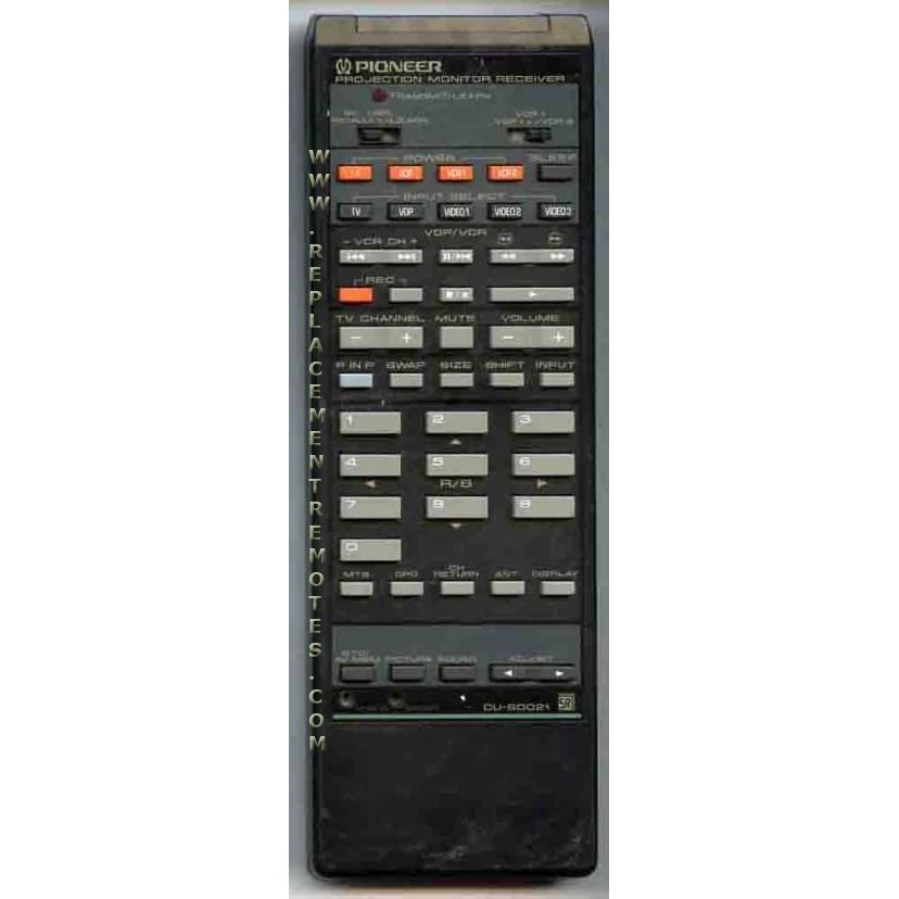 Pioneer CUSD021 Receiver Remote Control