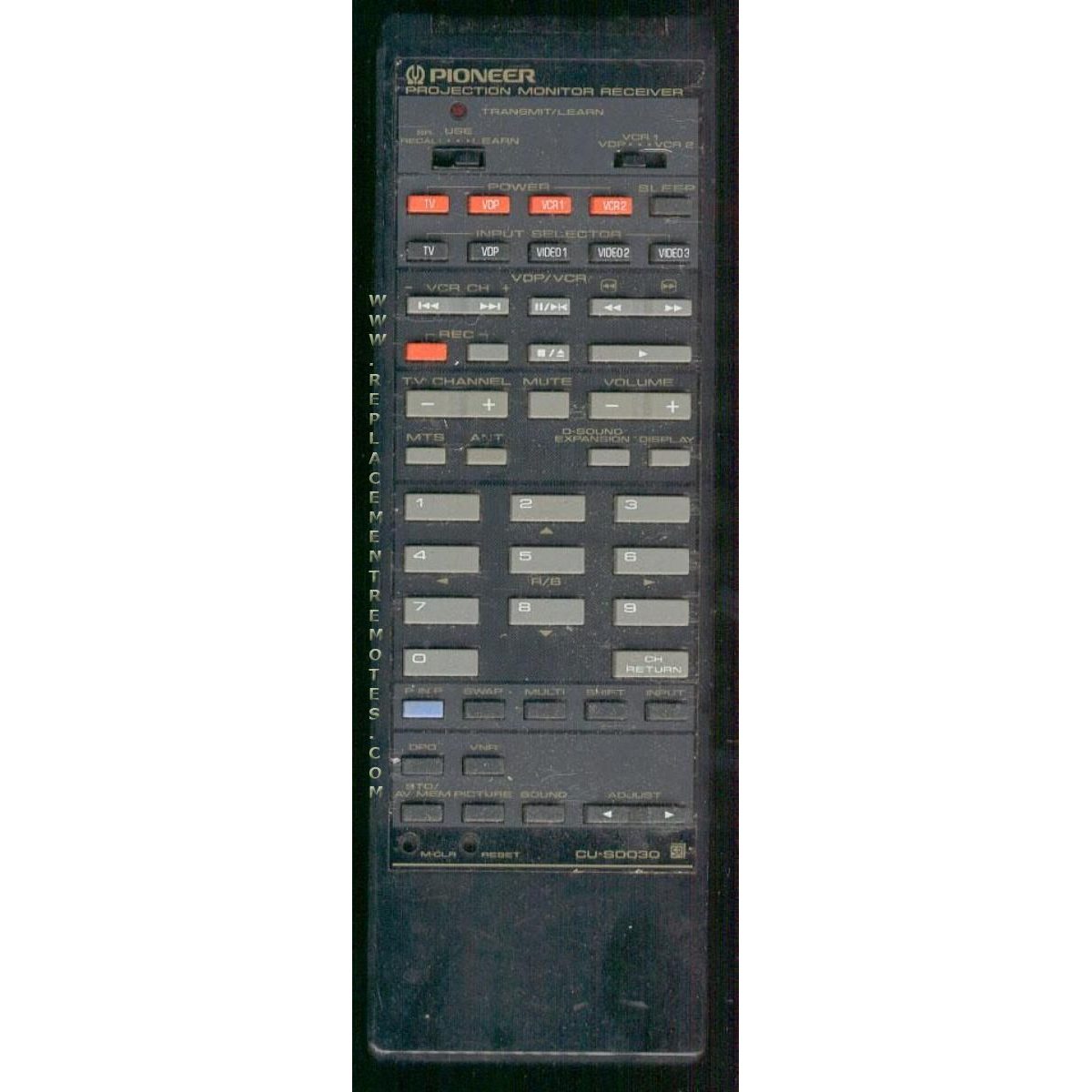 Pioneer CUSD03 Audio Remote Control