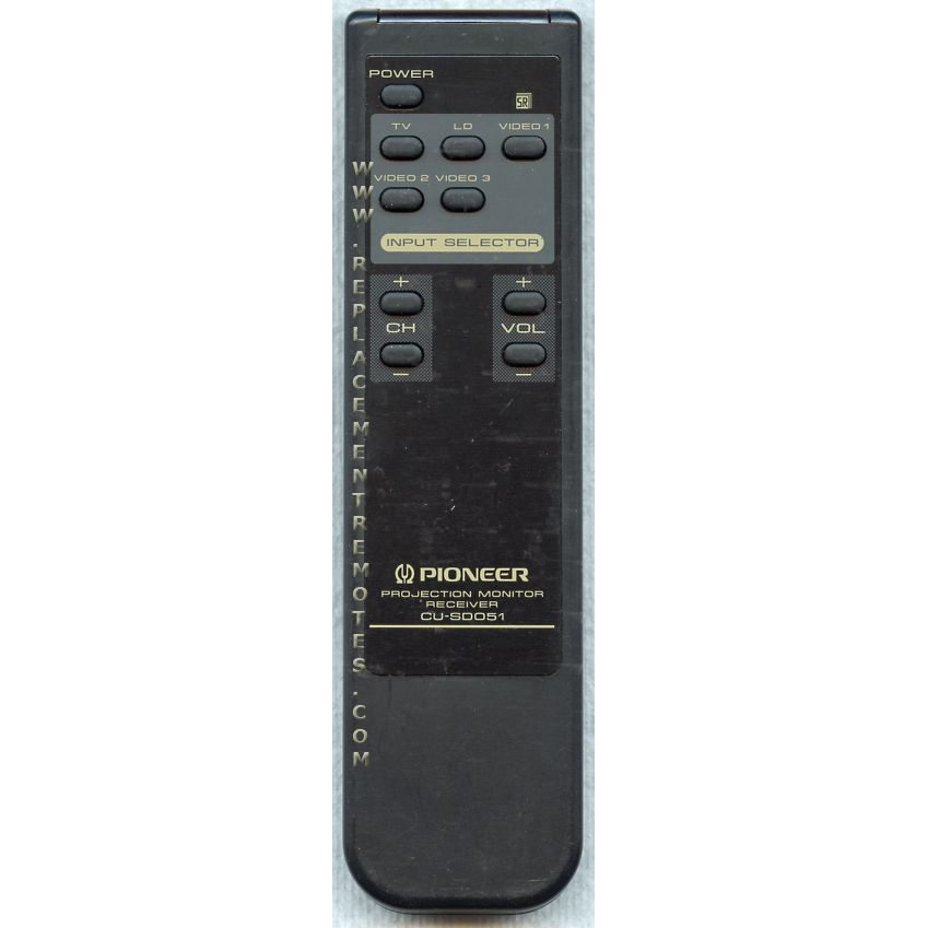 Pioneer CUSD051 Receiver Remote Control